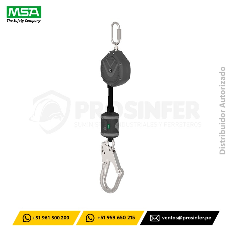 Retráctil V-SHOCK PFL 3 Metros Cinta MSA (VSOHW-031-NA-A)