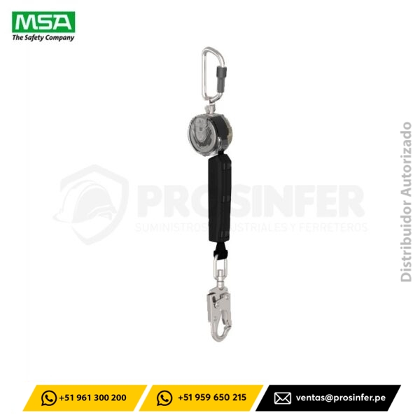 Retráctil V-TEC PFL 3 Metros Cinta MSA (VTOHW-031-DE-A)