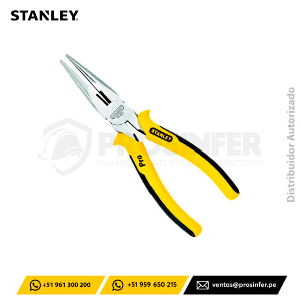 Alicates Pro de Punta Larga 8" Stanley 84-625LA
