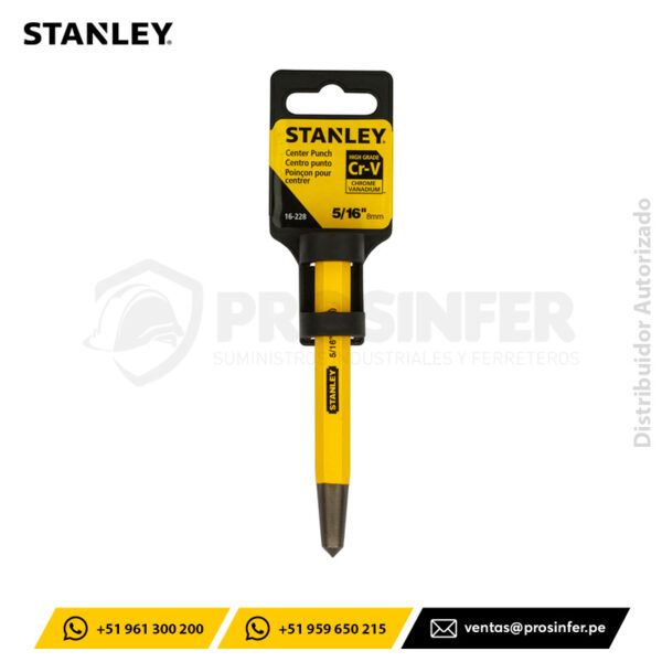 Centro Punto 5/16" Stanley 16-228