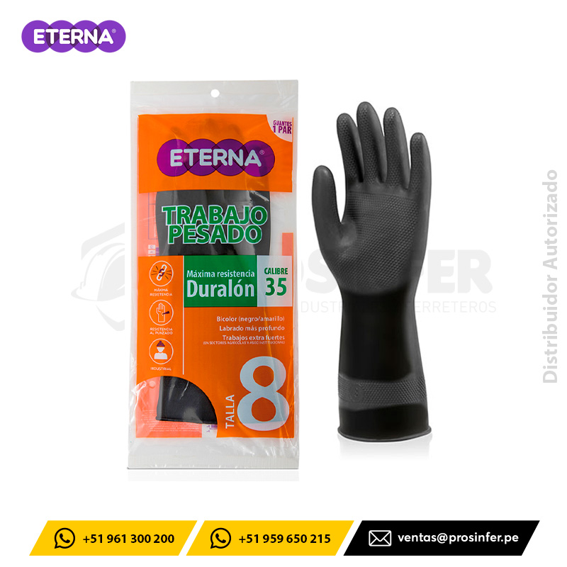 Guante Jebe Duralon Calibre 35 Eterna