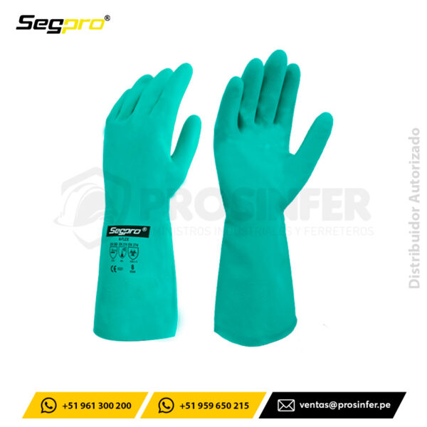 Guante Nitrilo N-Flex 13″ Segpro