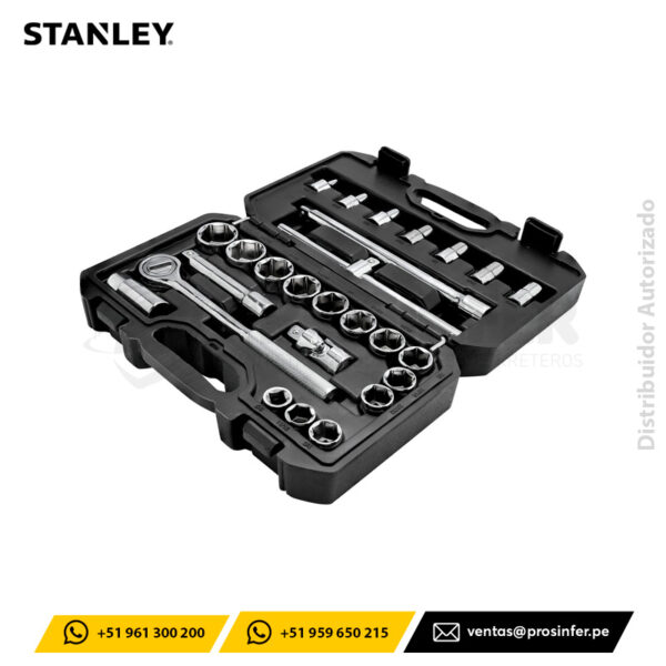 Juego de Dados 1/2", 26 Piezas Stanley STMT45509-LA