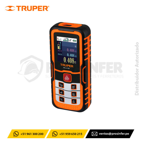 Medidor Láser de Distancia Truper 100374