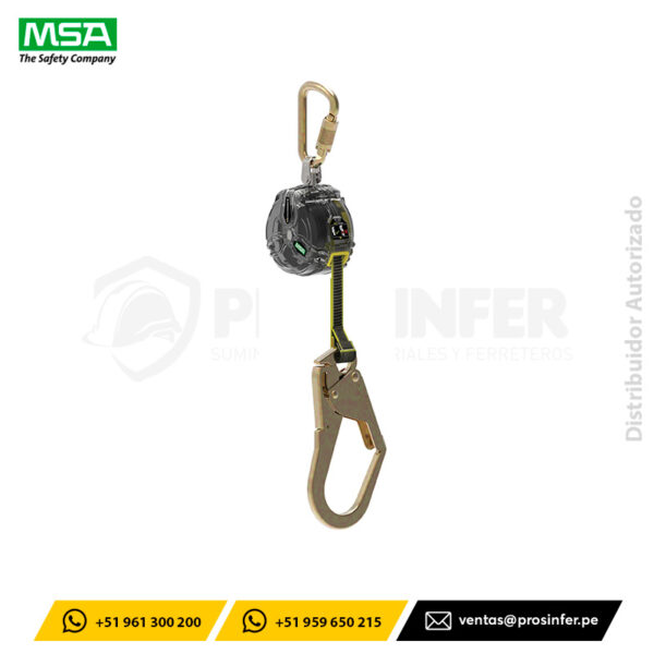 Bloque Retráctil 3 Metros Cinta MSA 63013-00F V-TEC PFL