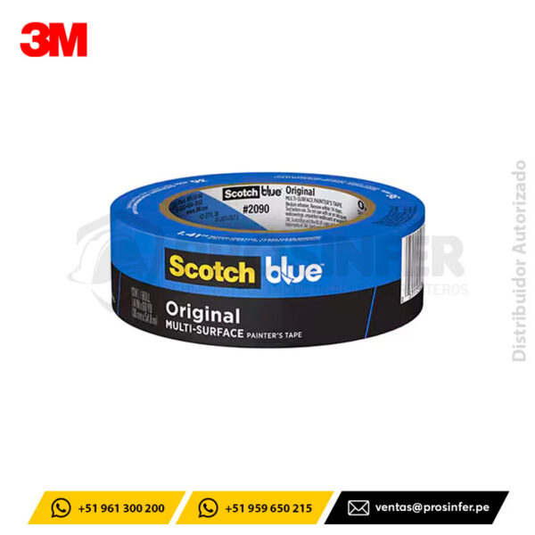 Cinta Masking Tape 2090 Scotch Blue 24 mm x 54.8m