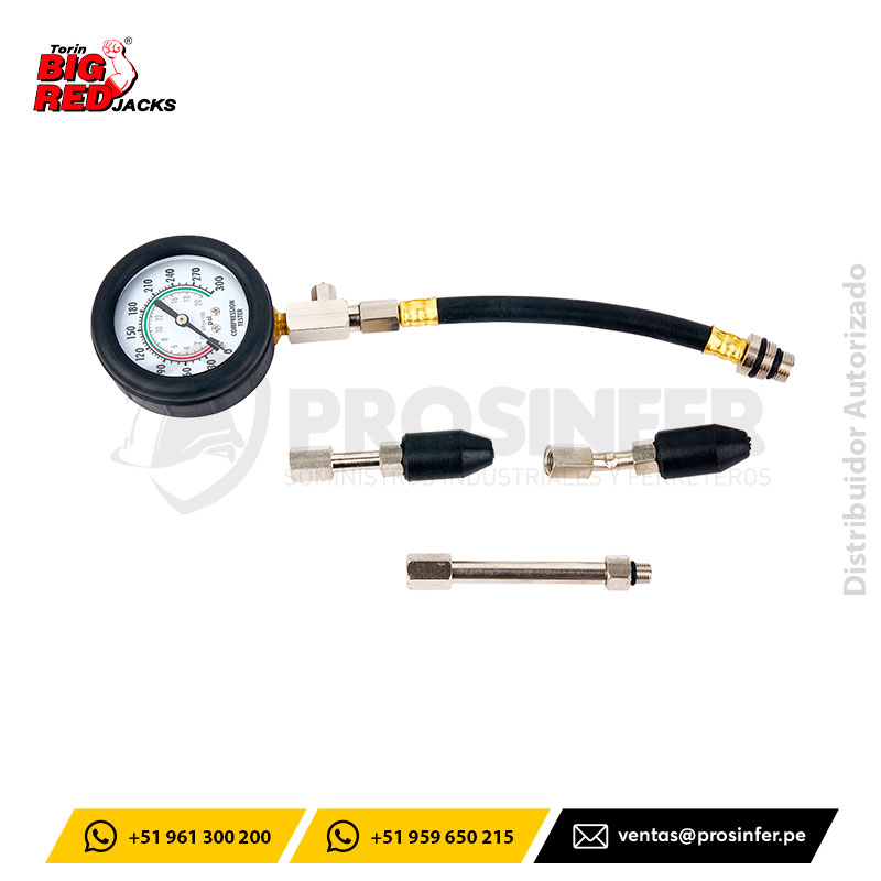 Kit de Compresimetro Gasolinero BIG RED TRHS-A1018