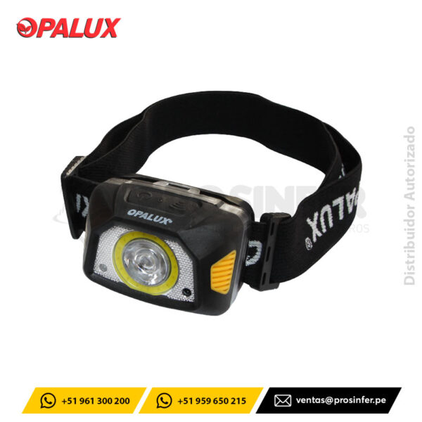 Linterna Frontal 5W Recargable Opalux OP-9003