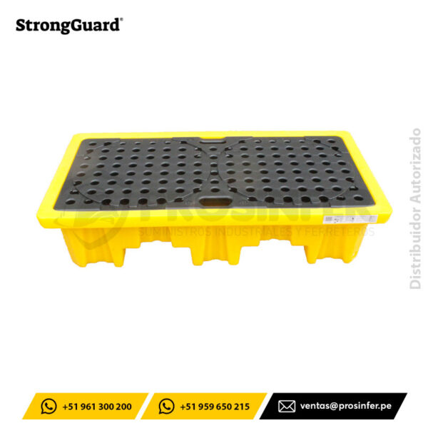 Pallet Antiderrame 2 Cilindros SCP-B5-150 StrongGuard