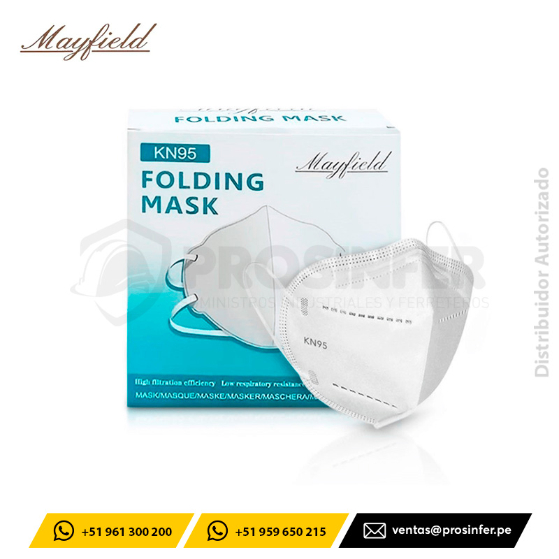Mascarilla Mayfield KN95 Blanca