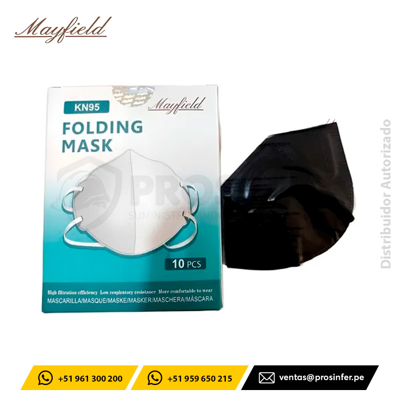 Mascarilla Mayfield KN95 Negra