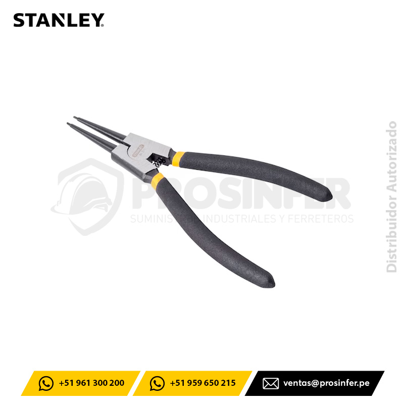 Alicate para Anillos de Retención Exterior Recto Stanley 84-271