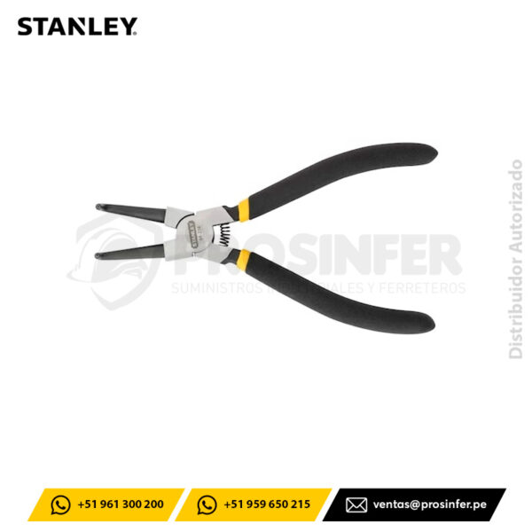 Alicates para Anillos de Retención Interior Curvo Stanley 84-274