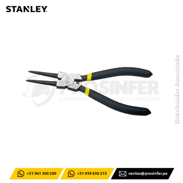 Alicates para Anillos de Retención Interior Recto Stanley 84-273