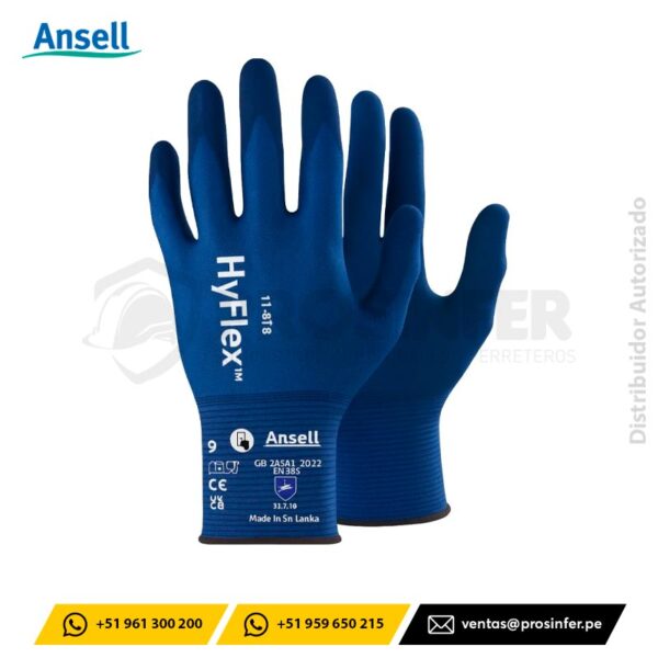 Guante Hyflex 11-818 Ansell