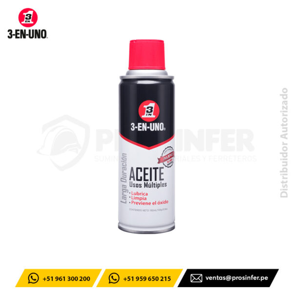 Aceite Multiusos Spray 3-EN-UNO