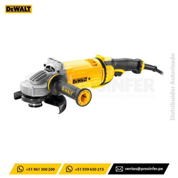 Amoladora Angular 7" 2400W DeWALT DWE4557
