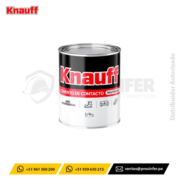 Cemento de Contacto 1/4 gl Knauff