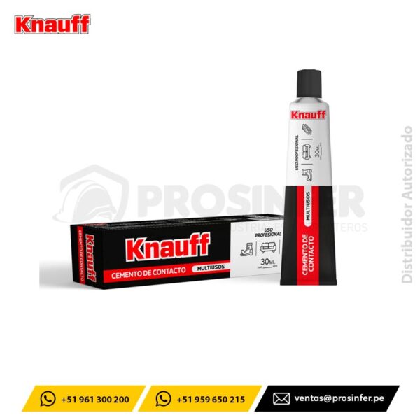 Cemento de Contacto 30ml Knauff