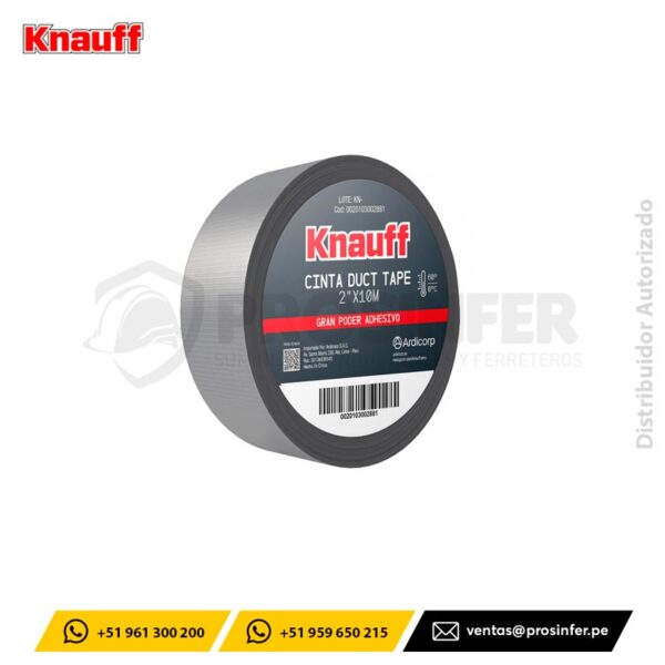 Cinta Duct Tape 2"x10m Knauff
