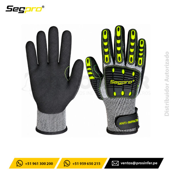 Guante Anti Impacto Segpro I-PRO CUT D