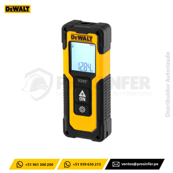 Medidor de Láser de 30m DeWALT DWHT77100