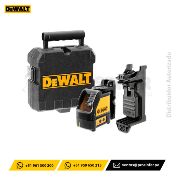 Medidor de Láser Verde Autonivelante 30m DeWALT DW088CG