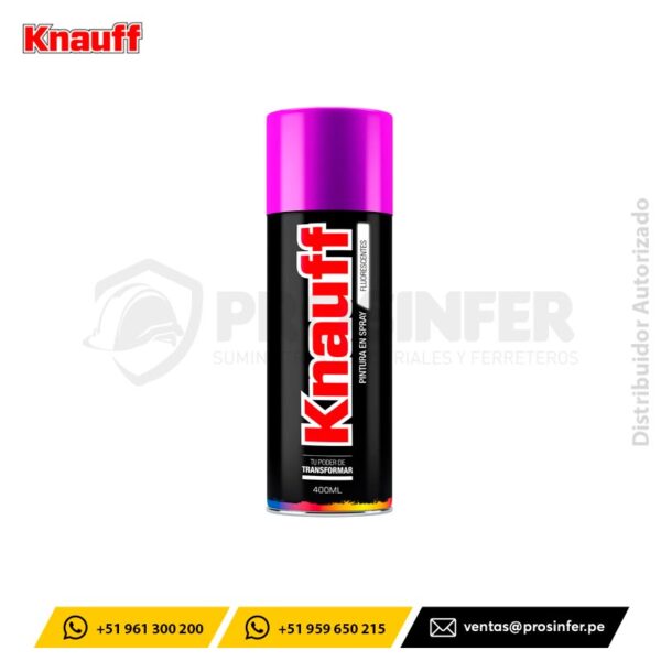 Pintura Spray Fluorescente Violeta Knauff #1013