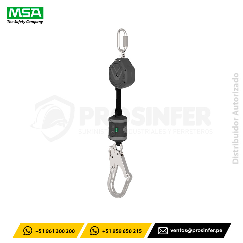 Bloque Retractil V-Shock 6ft (1.8m) MSA, VSOHW-011-NA-A