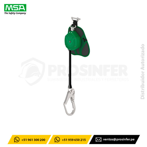 Bloque Retractil V-Shock Edge 10ft (3m) MSA, VSLEW-031-PF-A