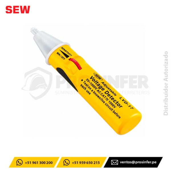 Detector de Tensión Tipo Lapicero Sew LVD-17