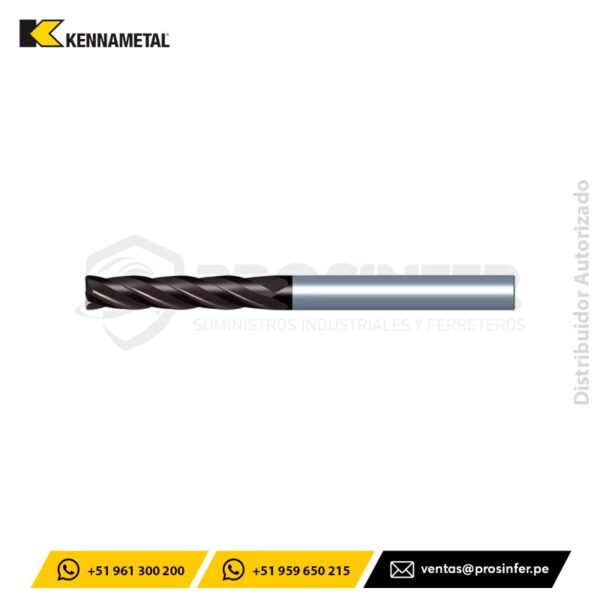 Fresa de Carburo Kennametal 4CH0500MR030A GOmill GP 5 mm KC633M