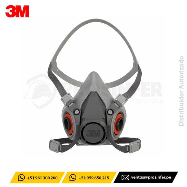Respirador 3M 6200/07025