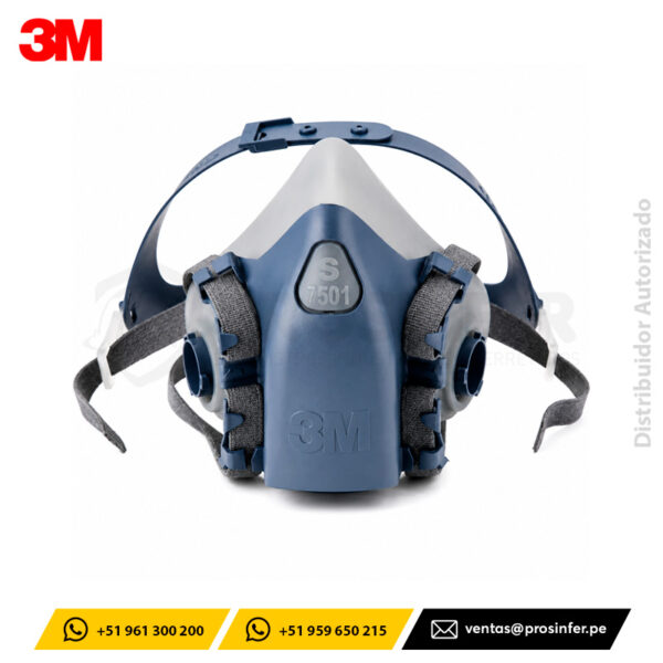 Respirador 3M 7501/37081