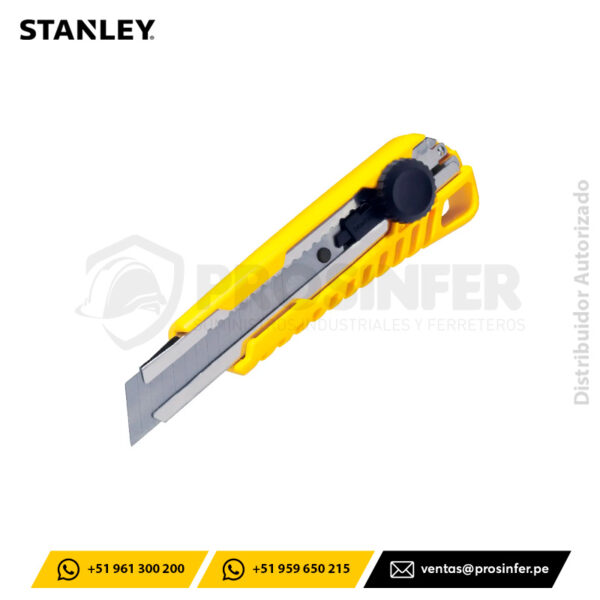 Cúter Snap-Off de 18 mm con Bloqueo tipo Dial Stanley STHT10321-840