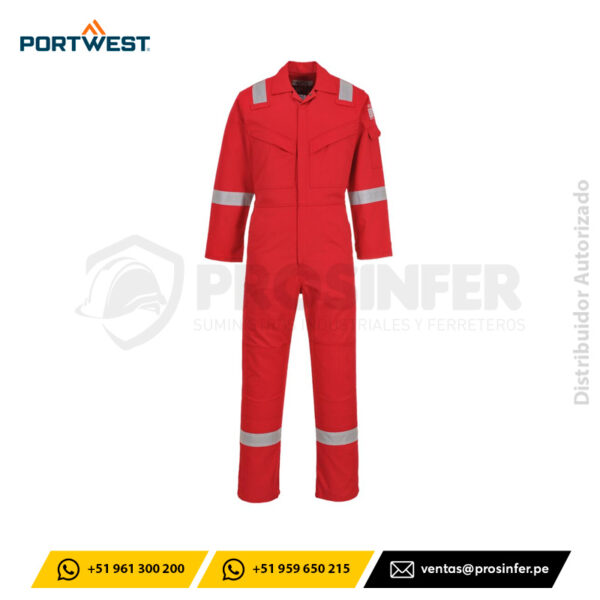 Mameluco Ignífugo Rojo Portwest FR50