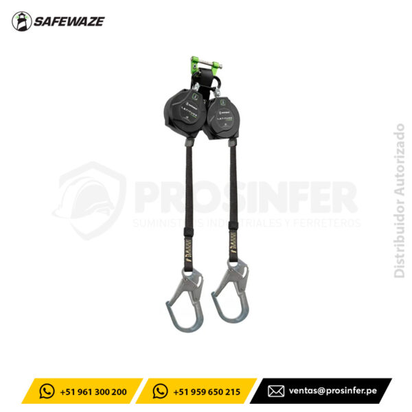 Retractil Latitude Edge 6' (1.83m) Dual Web SRL-P Safewaze 024-5382